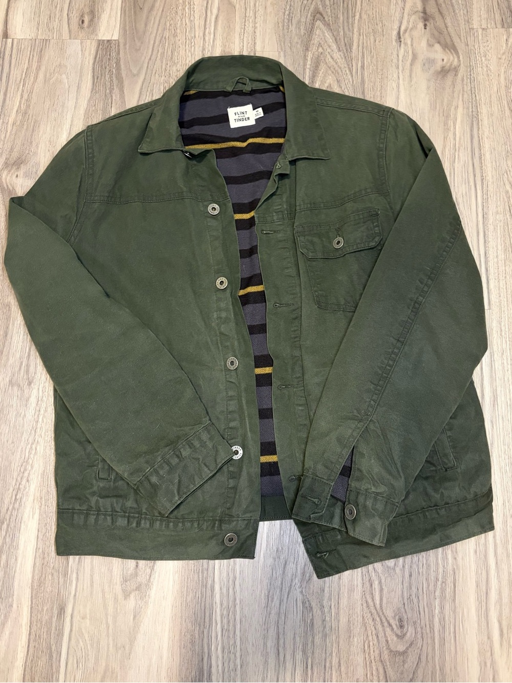 Flint & Tinder Waxed Trucker Field Jacket